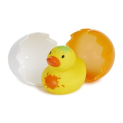 Soft Vinyl Hatch Bath Duck Toys
